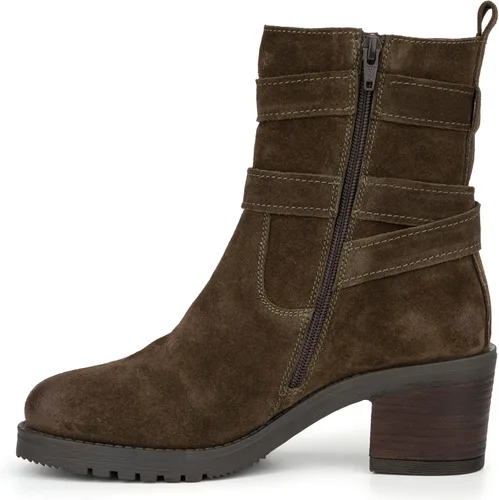 Vista 3 de Vintage Foundry Co. Charmaine Botas al tobillo para mujer, punta redonda, suela de goma termoplástica
