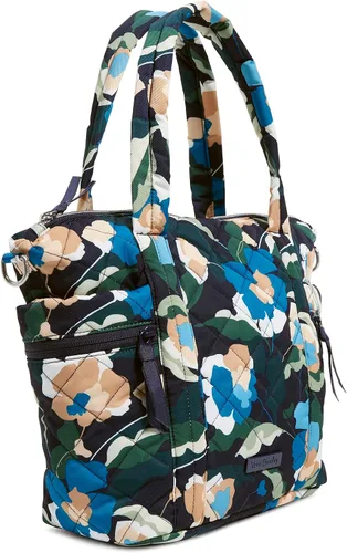 Vista 2 de Vera Bradley Bolsa de mano pequeña de sarga de alto rendimiento para mujer