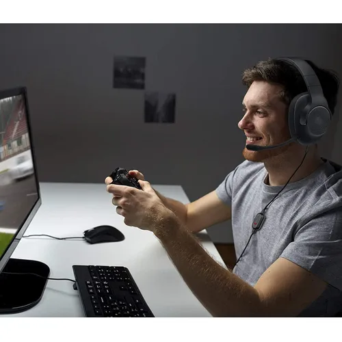 Vista 4 de weishan Cable de repuesto para auriculares Logitech G Pro, G Pro X, Logitech G433, G233 cable auxiliar de sonido para auriculares con controlador