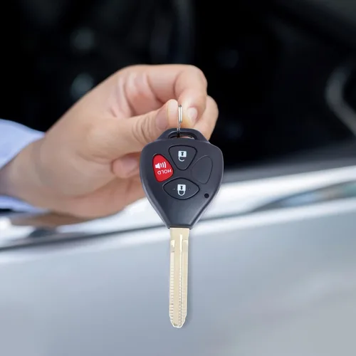 Vista 5 de Keymall Control remoto de entrada sin llave mejorado para Toyota Sienna Tacoma Tundra FCC ID GQ43VT20T G Chip (tu llave antigua debe tener sello G)