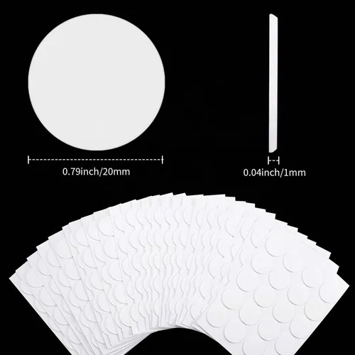 Vista 2 de 500 calcomanías de mecha de vela, calcomanías de cera para velas, pegamento a prueba de calor, pegamento que se adhiere de forma estable en cera
