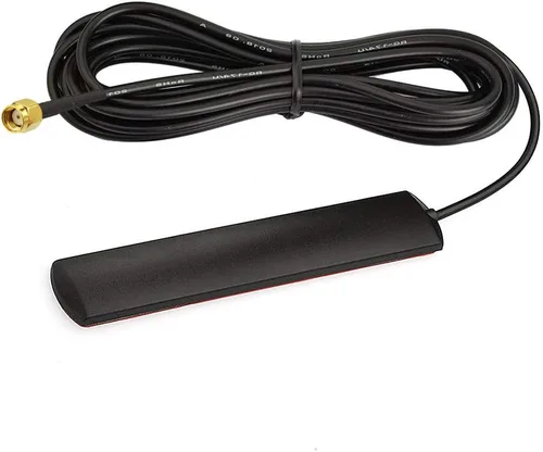 Vista 3 de Bingfu Antena de cámara de rastro celular 4G LTE, montaje adhesivo, RP-SMA, antena de parche macho compatible con cámara de rastro celular 4G LTE