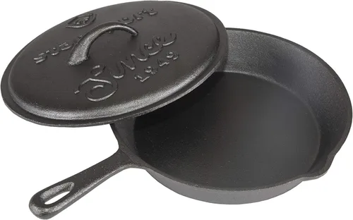 Vista 4 de Stansport juego de hierro fundido Pre-Seasoned, Negro