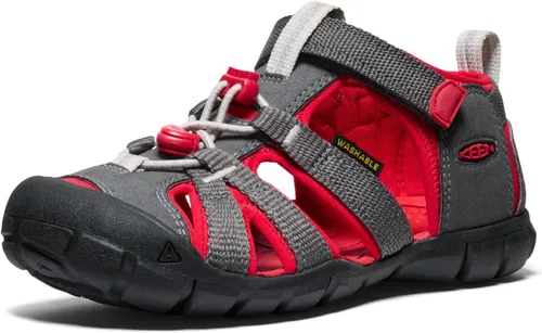 Vista 28 de KEEN Sandalias unisex para niños Seacamp 2 CNX con puntera cerrada Azul Azur/Blanco Estrella