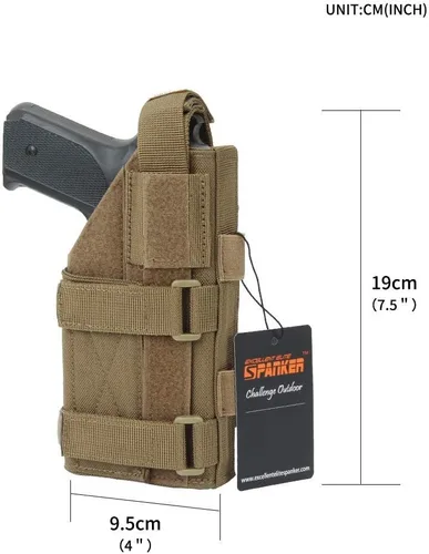 Vista 3 de EXCELLENT ELITE SPANKER Pistola universal ajustable táctica abierta superior doble pistola Mag bolsa