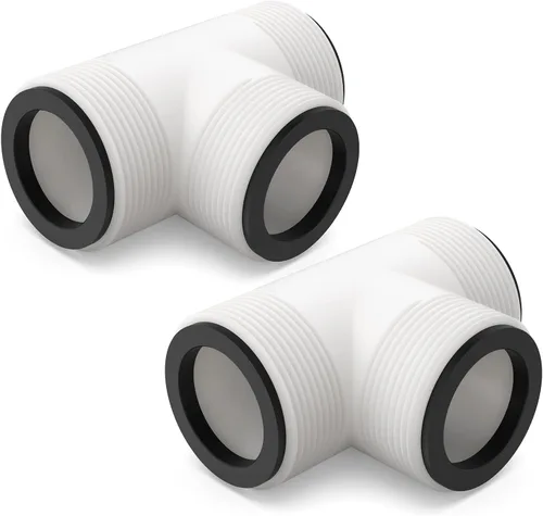 Vista 8 de PalpitateC Divisor en T de manguera de piscina compatible con bomba de natación Intex Coleman de 1.5 pulgadas, extensor de manguera de piscina