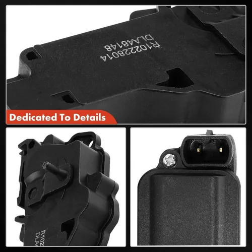 Vista 8 de A-Premium Actuador de cerradura de puerta del conductor compatible con vehículos Ford, Lincoln, Mazda y Mercury - para F-150 F-250 Freestar Mustang