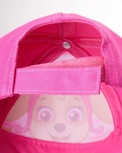 Vista 6 de Nickelodeon Paquete de 2 gorras de béisbol de algodón de Paw Patrol para niñas (niñasniñas)