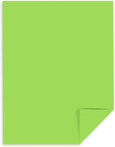 Vista 2 de Neenah Astrobrights Papel de color premium, 24 lb, 8.5 x 11 pulgadas, 500 hojas, verde marciano (WAU21801)