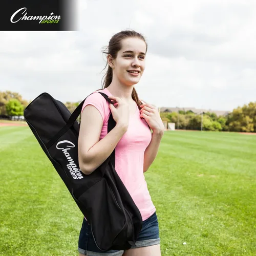 Vista 7 de Champion Sports Red deportiva ajustable: red deportiva portátil para voleibol, tenis, pickleball y bádminton, múltiples anchos