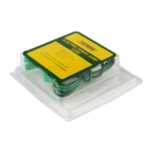 Vista 3 de cable puente para valla eléctrica, conector Energizer y alambre para cercado, Verde-1, 1