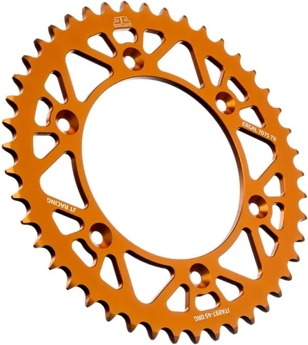 Vista 21 de JT Sprockets JTA897.38BLK - Piñón trasero de aluminio anodizado 7075 T6, color negro
