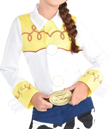 Vista 4 de Suit Yourself Jessie - Disfraz de Halloween para niñas pequeñas Toy Story incluye accesorios Multicolor