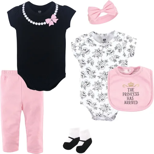 Vista 35 de Hudson Baby Juego de canastilla de algodón unisex para bebé Arcos de ballet Bunny