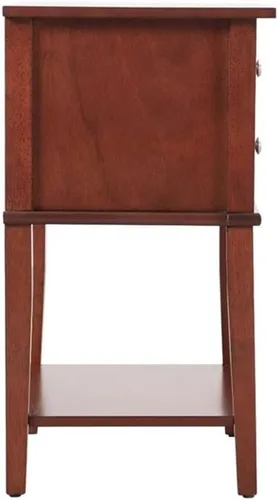 Vista 7 de Glory Furniture Mesita de noche Newton con 2 cajones en color cereza