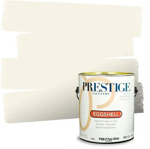 Vista 150 de PRESTIGE Pintura exterior e imprimación en uno, bronceado Aberdeen, plano, 1 galón