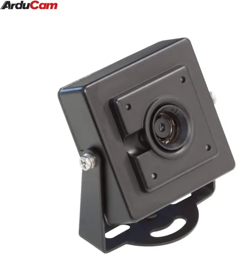 Vista 2 de Arducam Cámara Lightburn de 8 MP IMX179, cámara web de enfoque automático con funda de metal, cámara USB integrada ultra HD para Raspberry Pi
