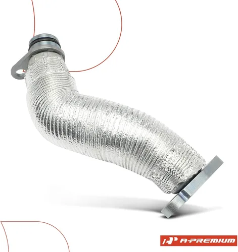 Vista 8 de A-Premium Línea de retorno de aceite del turbocompresor compatible con BMW 330e, 330i, 330i GT xDrive, 530e, 530e xDrive, 530i, 430i, 430i xDrive