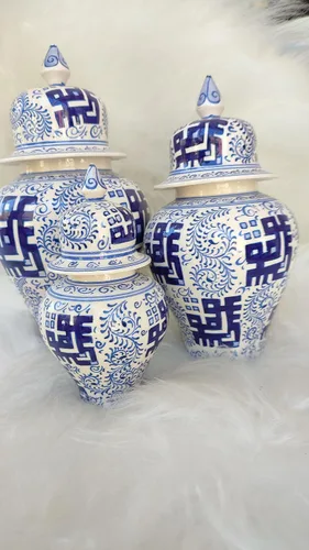 Vista 2 de HANDMADE UNİQUE TİLE SERAMİC POT