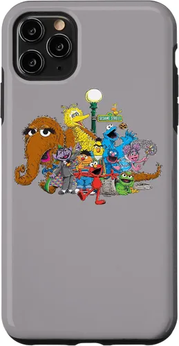 Vista 13 de Sesame Street Carcasa Group Street Light para iPhone 17