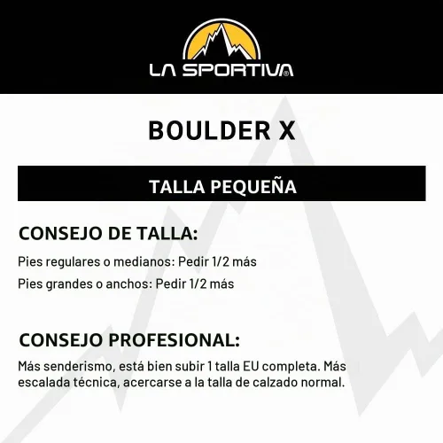 Vista 2 de La Sportiva Hombres Boulder X Approach/Zapatos de senderismo