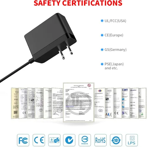 Vista 4 de MEROM Cargador para aspiradoras Shark V2945Z / V2950, repuesto para fuente de alimentación Shark XA2950 YLS0041-T110025