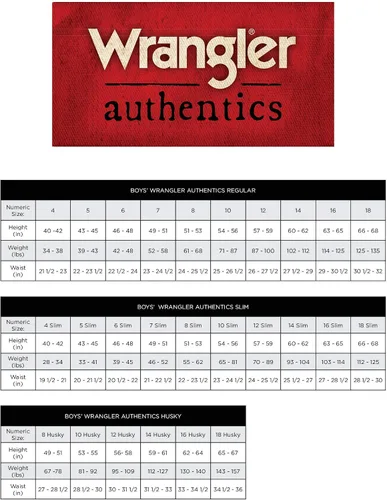 Vista 3 de Wrangler Authentics Pantalón corto de mezclilla con cinco bolsillos para niño