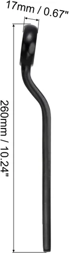 Vista 2 de UXCELL Llave de impacto de extremo de caja compensada de 27mm tipo anillo - Llave de cabeza única de acero de alta resistencia con mango extendido