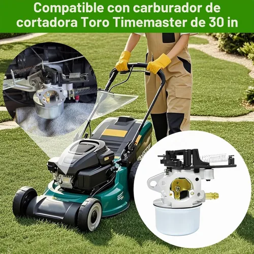 Vista 6 de Carburador para cortacésped Toro TimeMaster 30" 20199 BS 8.75 OHV 190cc