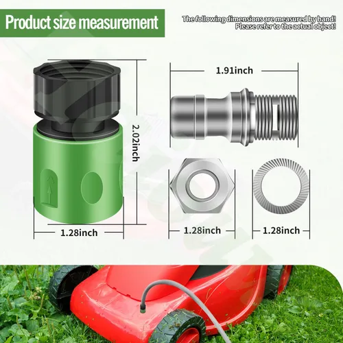 Vista 2 de Kit de lavado de cubierta de cortacésped, compatible con MTD, Troy-Bilt, tractor de cortacésped Craftsman, adaptador de limpieza de cubierta Cub