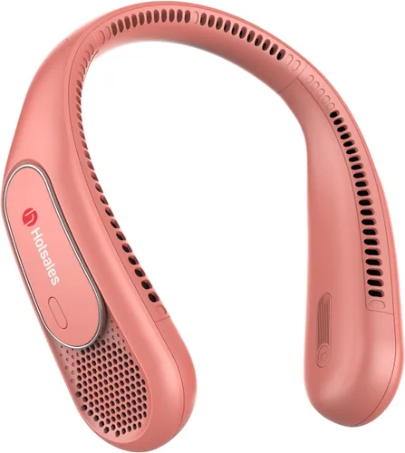 Vista 11 de Hotsales Ventilador de cuello, ventilador sin aspas que sopla aire frío Negro