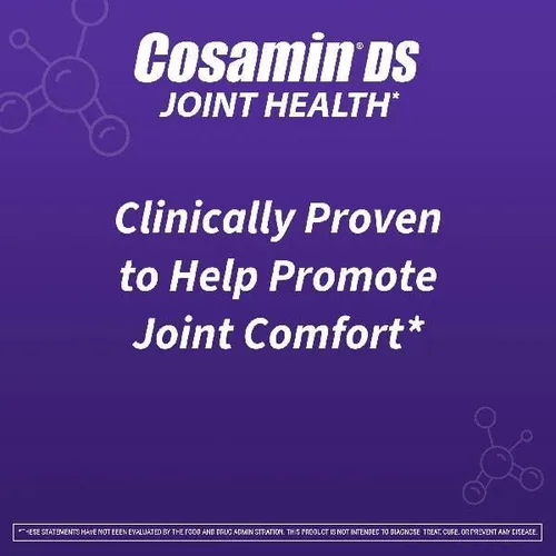 Vista 4 de Nutramax Laboratories Cosamin DS Suplemento de salud articular con glucosamina y condroitina para hombres y mujeres adultos, suplemento