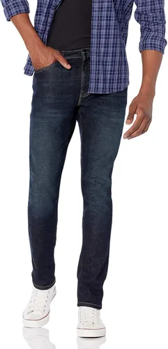 Vista 24 de Amazon Essentials Jeans elásticos ajustados para hombre - Colores descontinuados