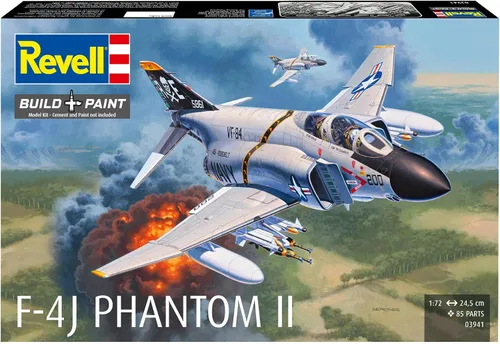 Vista 2 de Revell of Germany 03941 F-4J Phantom Ll Kit de construcción