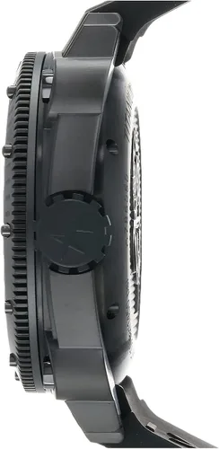 Vista 2 de Hamilton Watch Khaki Navy BeLOWZERO Swiss Automatic Watch Titanium 46mm Case, Black Dial, Black Rubber Strap (Model H78505330)