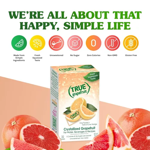 Vista 7 de Paquetes de sachet True Grapefruit, con 32 unidades (de 0.90 onzas)