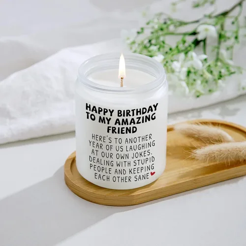 Vista 3 de Jonico Regalos de Feliz Cumpleaños para Mujeres - Divertidos Regalos de Cumpleaños de Mejor Amiga Amistad para Mujeres Bestie BFF Compañera