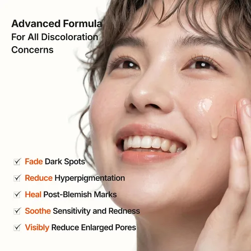 Vista 3 de The SkinPixels Suero facial iluminador y resplandor de niacinamida al 10% – Reduce las manchas oscuras, el acné, las líneas finas y las arrugas