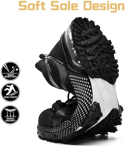 Vista 4 de Lamincoa Zapatos deportivos para correr con aire para mujer, antideslizantes, para mujer