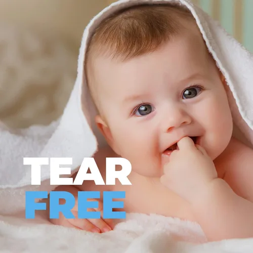 Vista 6 de Baby Jolie Acondicionador de cabello para bebés para niños y niños pequeños, acondicionador desenredante sin desgarros con manteca de karité