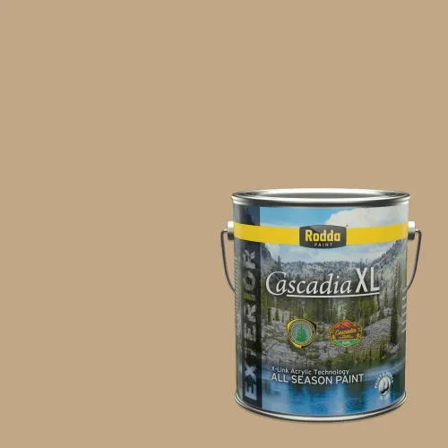 Vista 50 de Rodda Paint CASCADIA ZERO - Pintura plana e imprimación para interiores en uno, cuarto de galón, piel bronceada