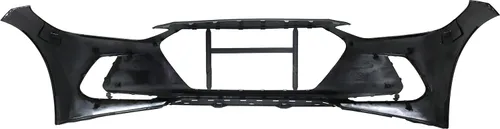 Vista 5 de Evan Fischer Cubierta de parachoques delantero compatible con Hyundai Elantra 2017-2018, imprimada, para modelos fabricados en Estados Unidos