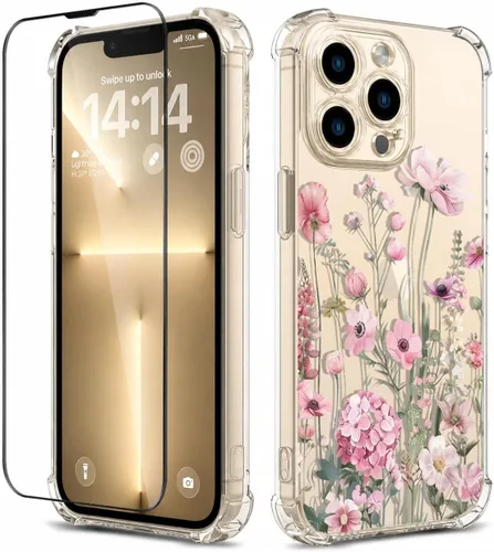 Vista 31 de Funda para iPhone 13 y iPhone 14 (6.1 pulgadas) con protector