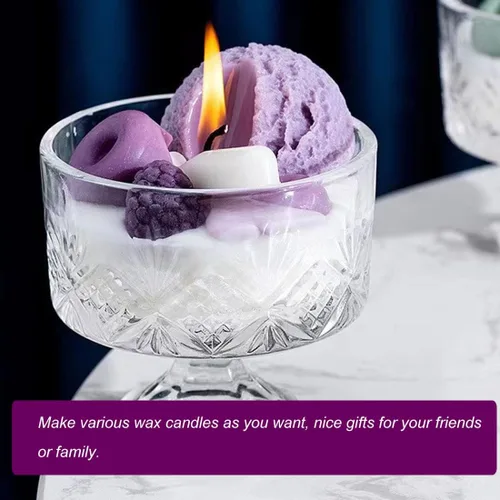 Vista 3 de 3 moldes de silicona para helado 3D, para cera derretida, jabón, pasteles, moldes en forma de bola de TuNan + 1 molde de chocolate para decoración