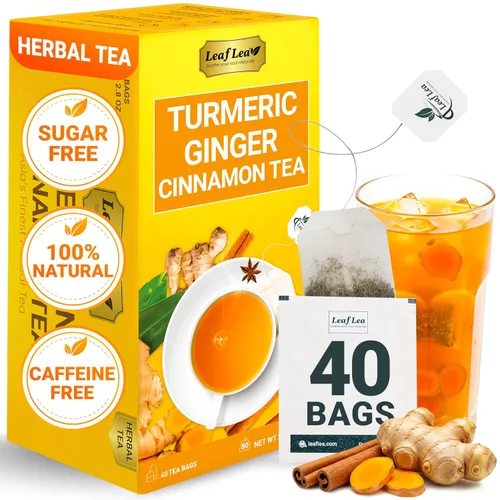 Vista 58 de LeafLea Bolsas de té de melón amargo natural, 40 bolsas de té de hierbas Cundeamor - Té de frutas Melon Amargo Gohyah Apoyo para el bienestar