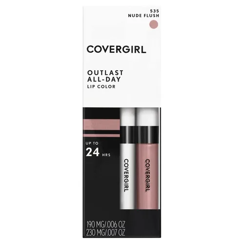 Vista 31 de COVERGIRL Outlast All-Day Lip Color With Topcoat 005 All-Star, 0.31 fl oz