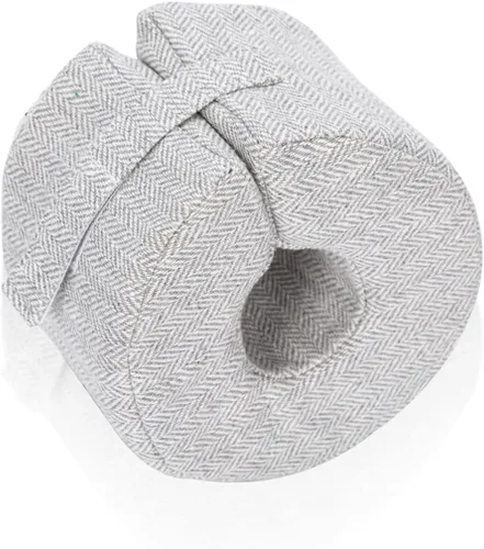 Vista 14 de Almohada de elevación de pie Protector de talón de tobillo Cojín de soporte de pie de cuña Funda extraíble con cremallera antiescaras para reposo