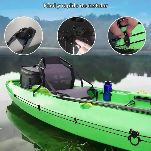 Vista 6 de Kit de carro de anclaje para kayak, sistema de carro de anclaje para canoa de kayak