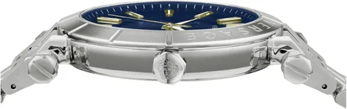 Vista 2 de Versace Reloj V-Race azul para hombre VE2B00421 Acero inoxidable V-Race