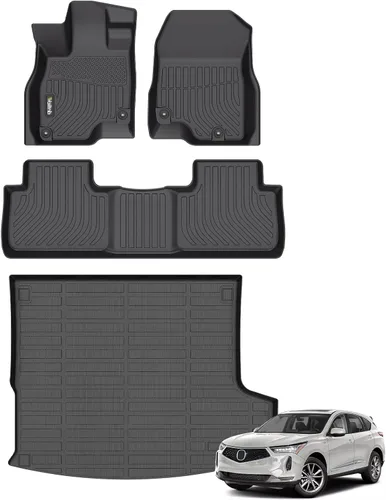 Vista 74 de Alfombrillas para Honda CRV 2002-2006, forros para todo tipo de clima, ajuste personalizado, accesorios duraderos para Honda CRV 2002-2006